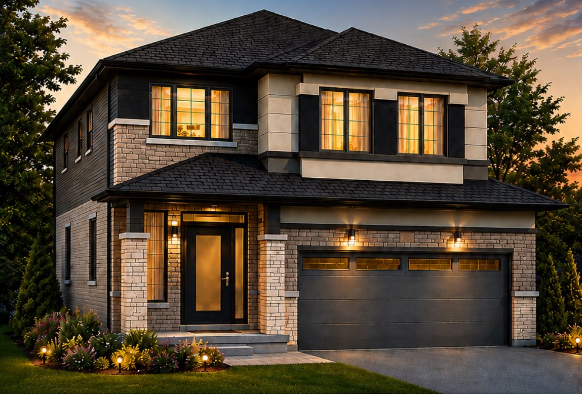 Move-in ready home at closing in Brantford